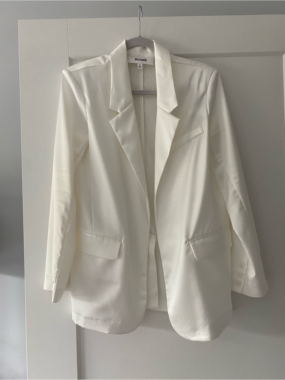 BB Dakota Cream Tailored Blazer